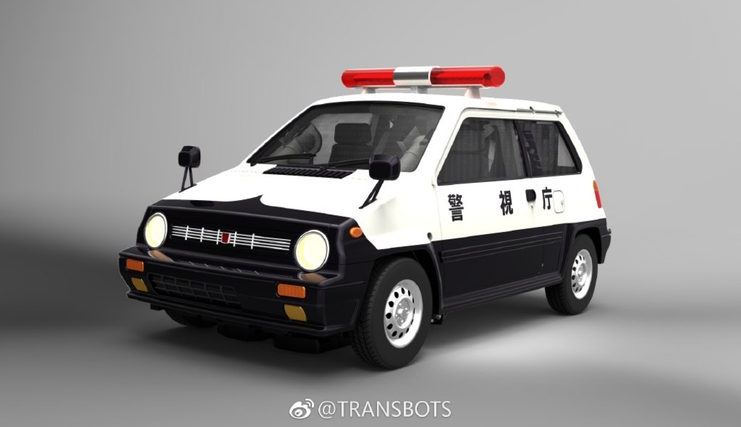 X Transbots Savant Redecos   Herald (Not Crosscut) And Taiho Police Deco 19 (19 of 25)